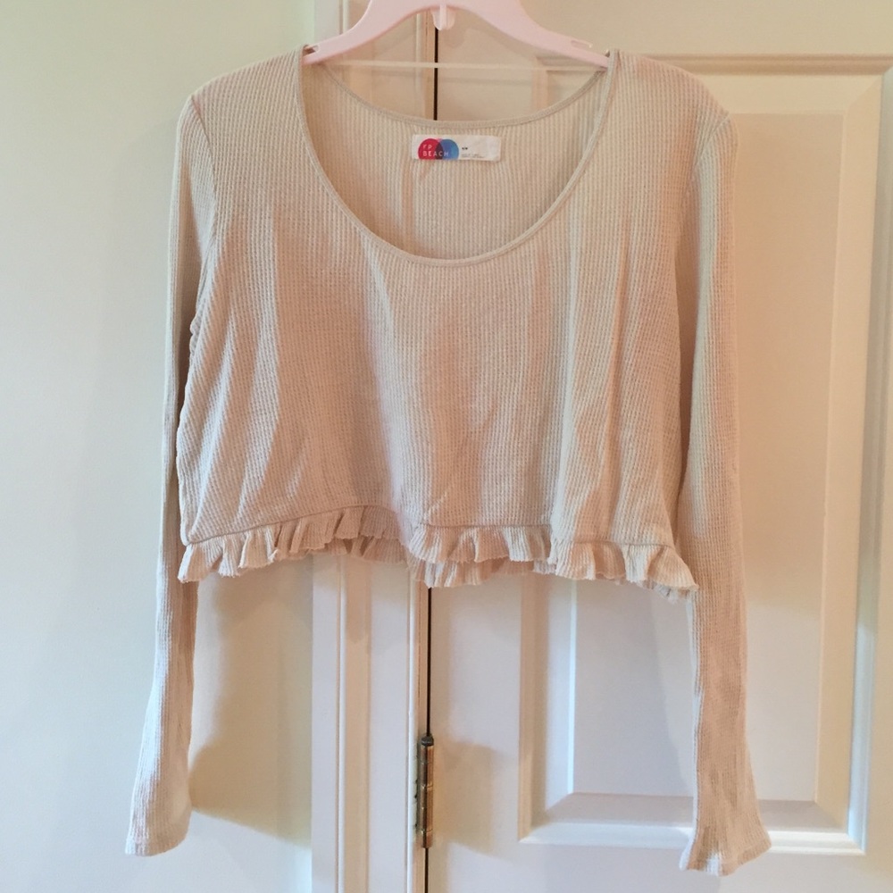 FP Beach Long Sleeve Crop Top